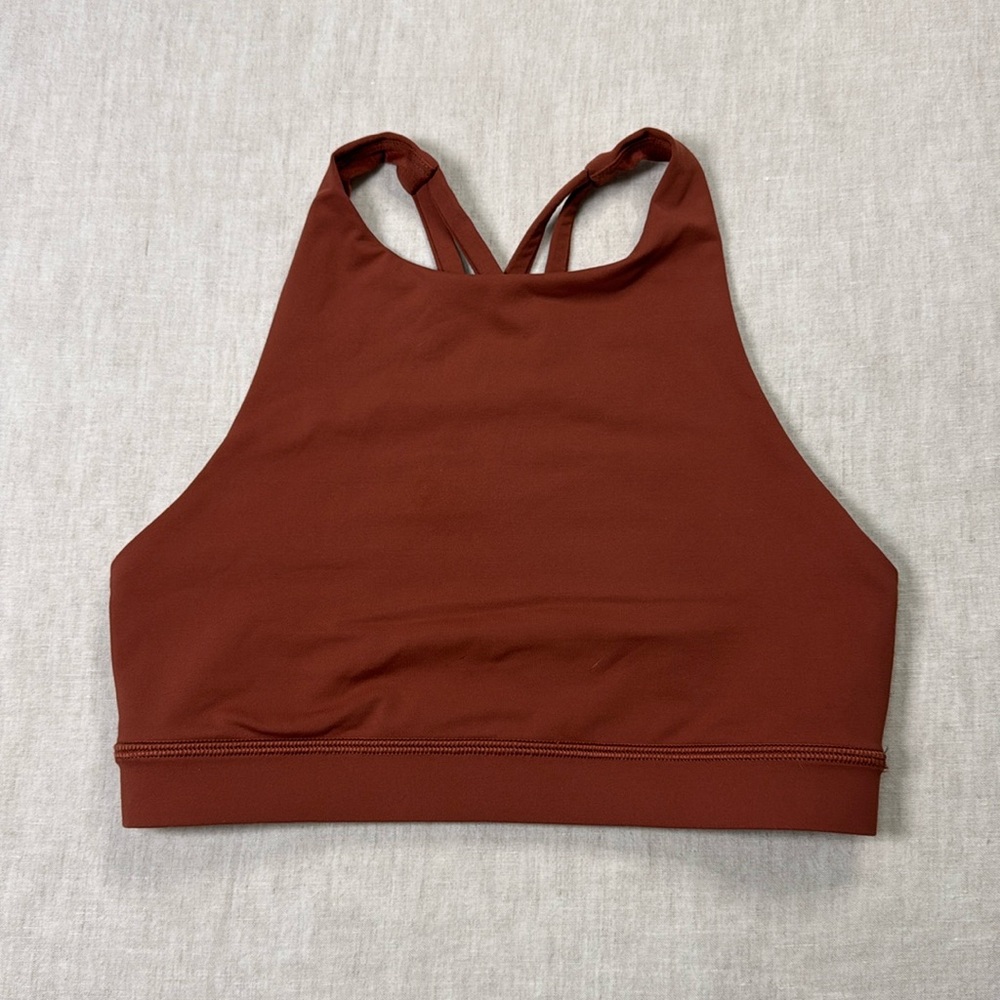 lululemon athletica Rust Sports Bra